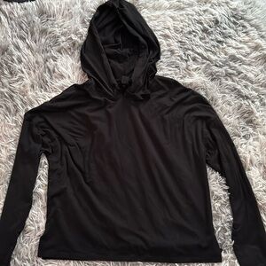Black long sleeve Hoodie